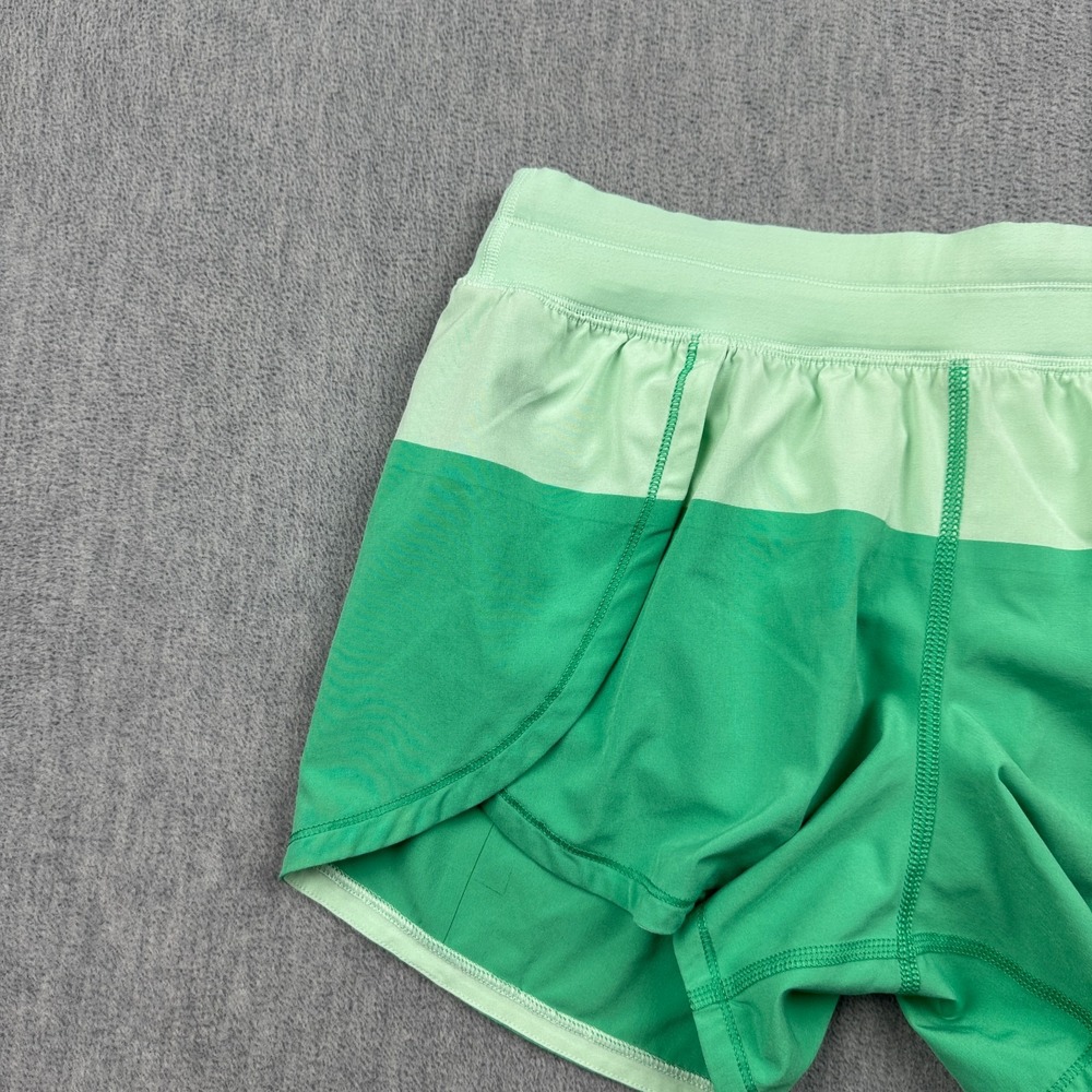 Lululemon Shorts Womens 4 Green Run: Breeze 3" Athletic Active Workout Training - Picture 3 of 13